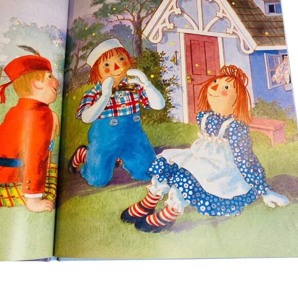 Lot of 4 Raggedy Ann and Andy Books Assorted Hardcover Jan Palmer - Picture 12 of 12